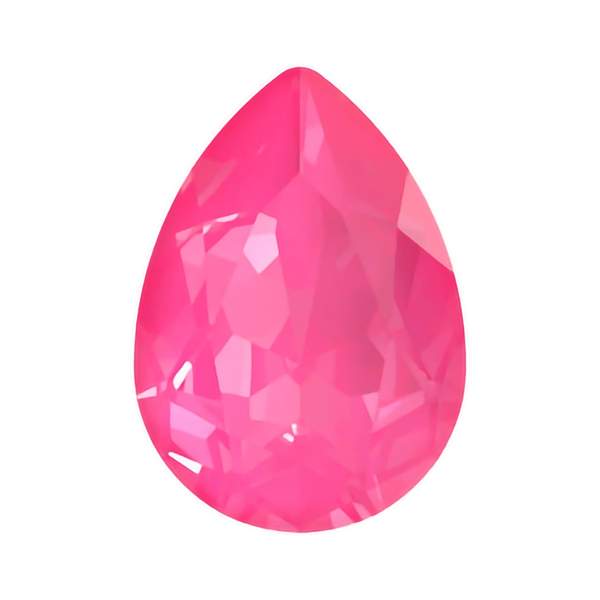 Swarovski Fancy Stones 4320 14 x 10 mm Crystal Electric Pink Ignite