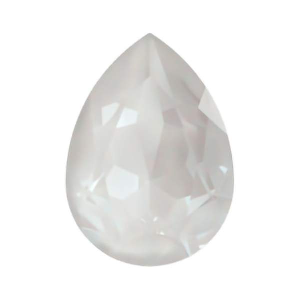 Swarovski Fancy Stones 4320 18 x 13 mm Crystal Electric White Ignite