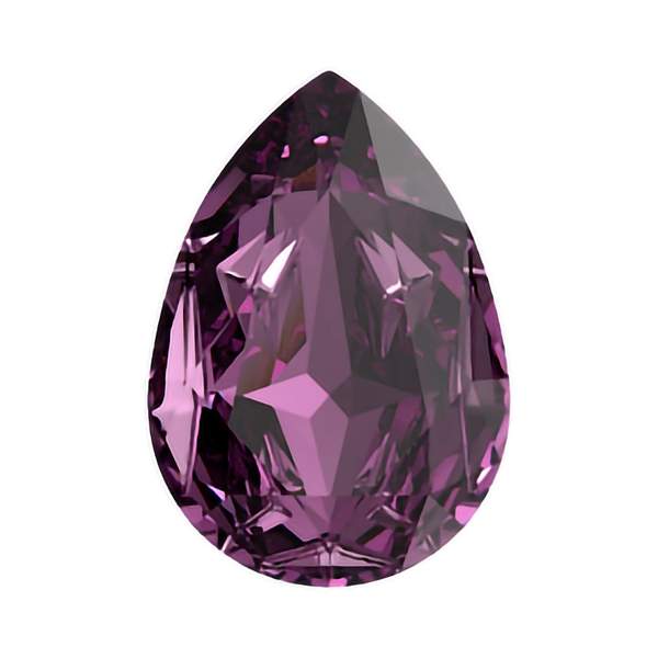 Swarovski Fancy Stones 4390 10 x 7 mm Amethyst F