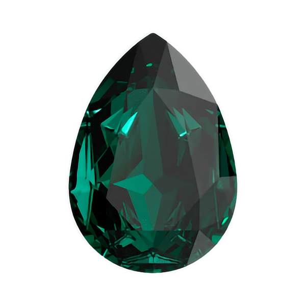 Swarovski Fancy Stones 4390 10 x 7 mm Emerald F