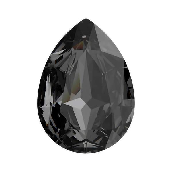 Swarovski Fancy Stones 4390 18 x 13 mm Crystal Silver Night F