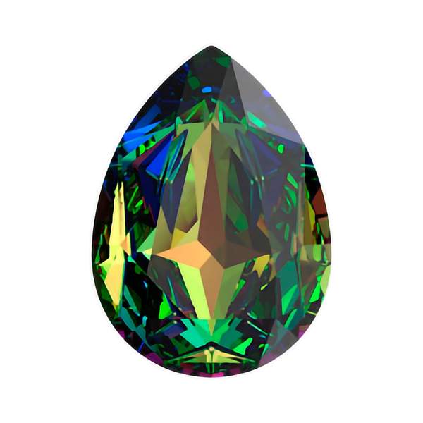 Swarovski Fancy Stones 4390 18 x 13 mm Crystal Vitrail Medium F