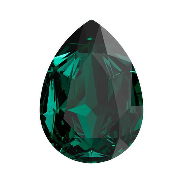 Swarovski Fancy Stones 4390 18 x 13 mm Emerald F