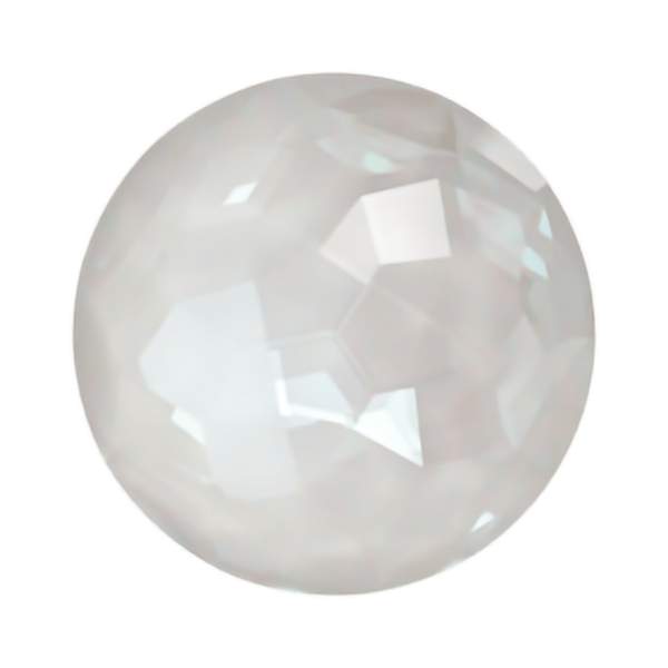 Swarovski Round Stones 1383 14 mm Crystal Electric White Ignite