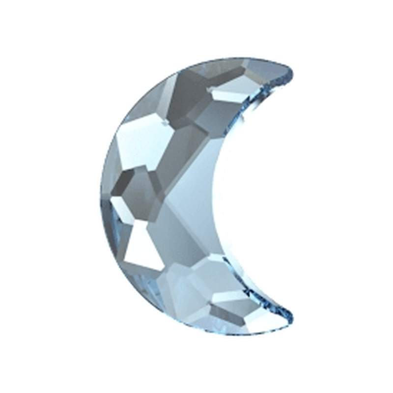 Swarovski Flatback Crystals 2813 8 x 5,5 mm Aquamarine F