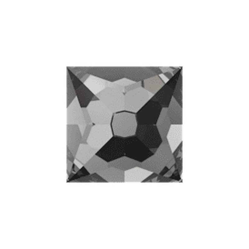 Swarovski Flatback Crystals 2419 6 x 6 mm Crystal Silver Night F