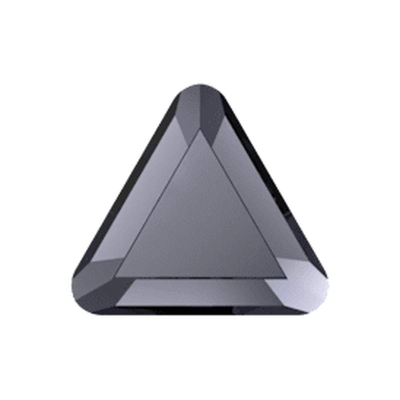 Swarovski Flatback Crystals 2711 6 mm Graphite F