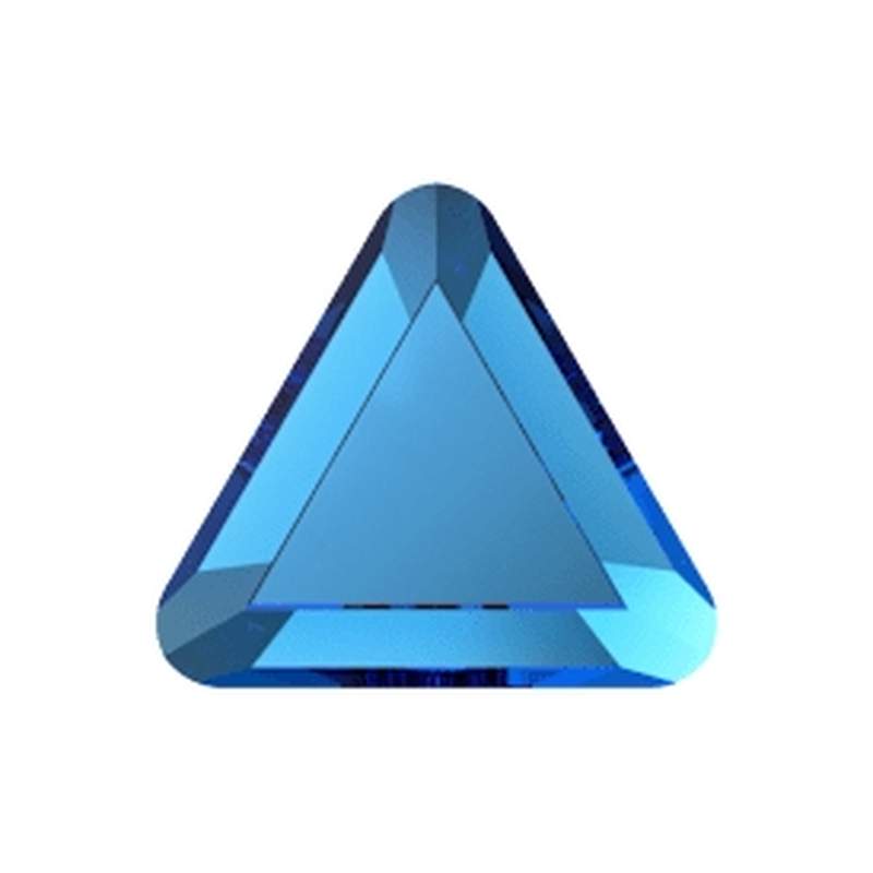Swarovski Flatback Crystals 2711 6 mm Capri Blue F