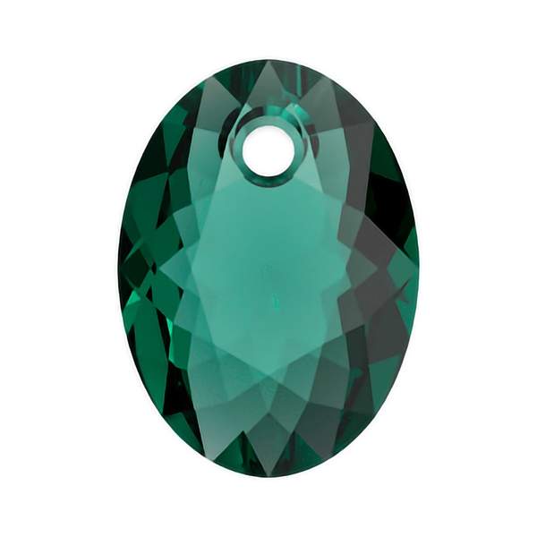 Swarovski Crystal Pendants 6438 11,5 mm Emerald