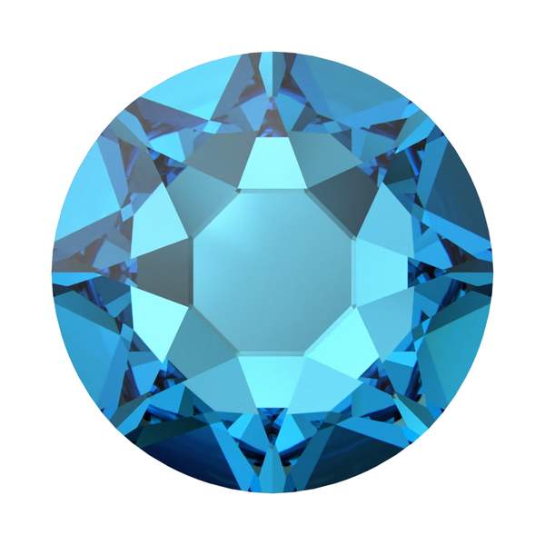 Swarovski Hotfix Crystals 2078 ss 12 Crystal Bermuda Blue A HF