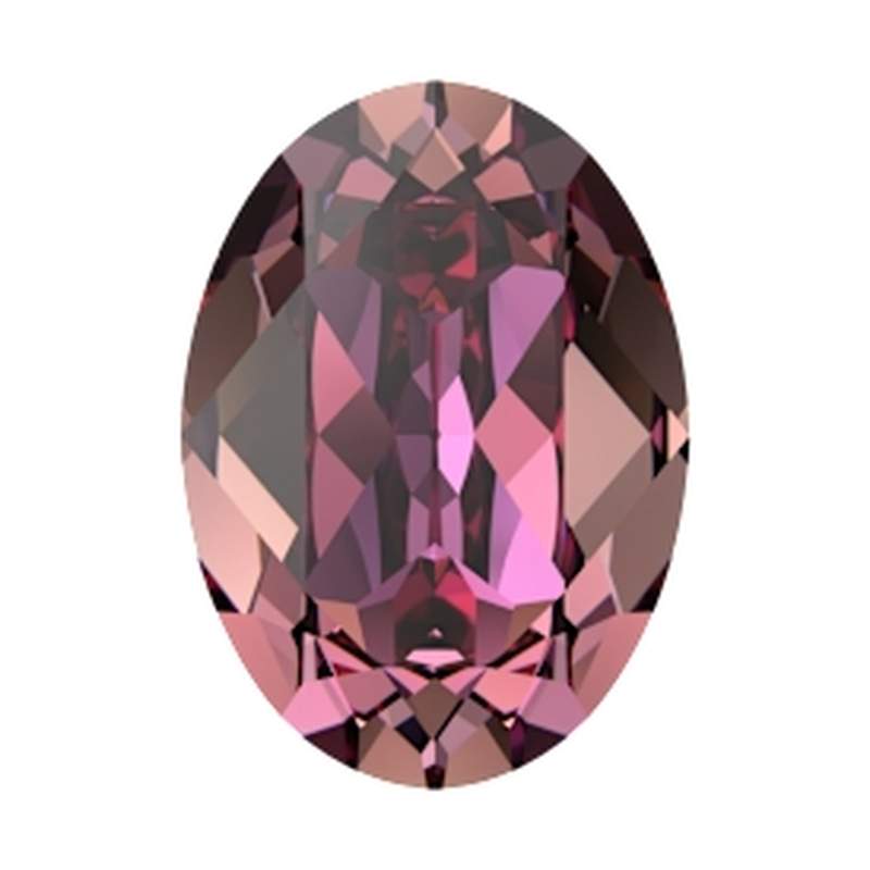 Swarovski Fancy Stones 4120 14 x 10 mm Rose Vitrail Light F