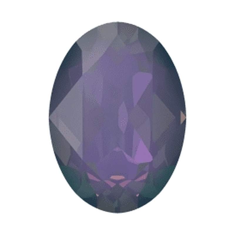 Swarovski Fancy Stones 4120 8 x 6 mm White Opal Heliotrope
