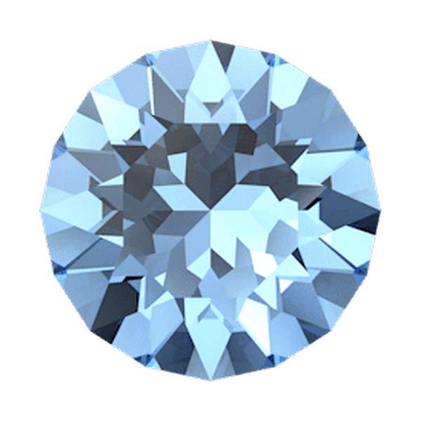 Swarovski Round Stones 1088 pp 24 Recreated Ice Blue F