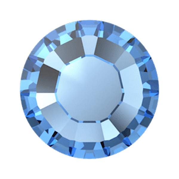 Swarovski Hotfix Crystals 2038 ss 6 Recreated Ice Blue A HF