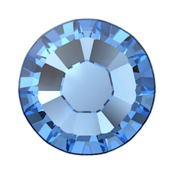 Swarovski Hotfix Crystals 2038 ss 10 Recreated Ice Blue A HF