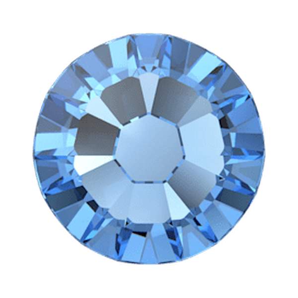 Swarovski Flatback Crystals 2058 ss 7 Recreated Ice Blue F