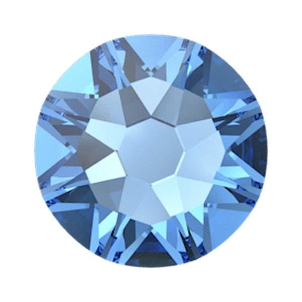 Swarovski Flatback Crystals 2088 ss 12 Recreated Ice Blue F