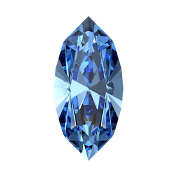 Swarovski Fancy Stones 4228 4 x 2 mm Recreated Ice Blue F