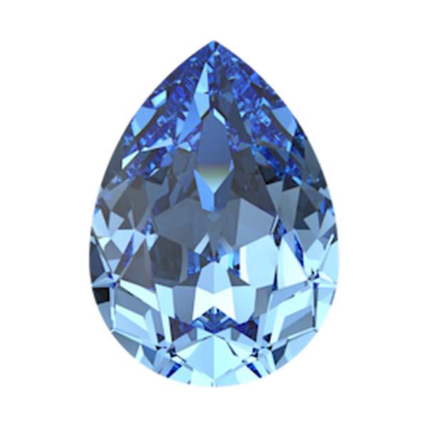 Swarovski Fancy Stones 4320 8 x 6 mm Recreated Ice Blue F