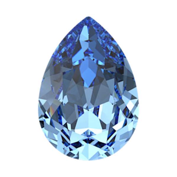 Swarovski Fancy Stones 4320 10 x 7 mm Recreated Ice Blue F