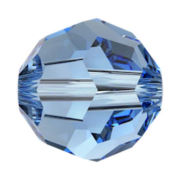 Swarovski Crystal Beads 5000 8 mm Recreated Ice Blue