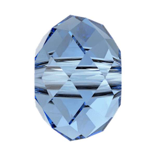 Swarovski Crystal Beads 5040 6 mm Recreated Ice Blue