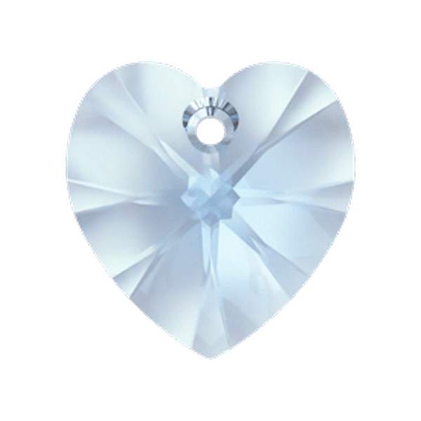 Swarovski Crystal Pendants 6228 14,4 x 14 mm Recreated Ice Blue