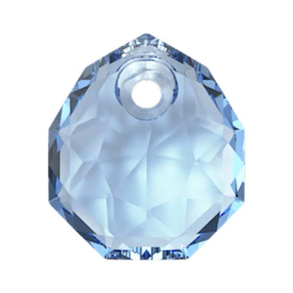 Swarovski Crystal Pendants 6436 9 mm Recreated Ice Blue