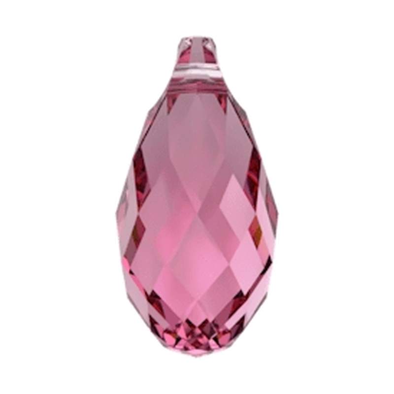 Swarovski Crystal Pendants 6010 11 x 5,5 mm Rose