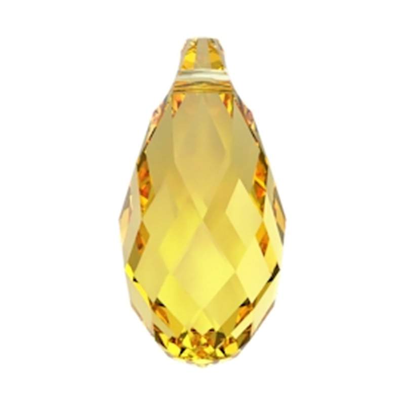 Swarovski Crystal Pendants 6010 13 x 6,5 mm Light Topaz