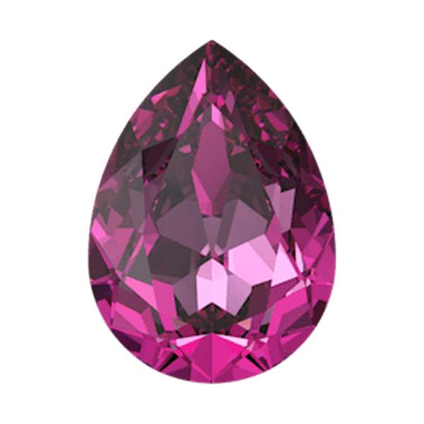 Swarovski Fancy Stones 4320 18 x 13 mm Dark Rose F