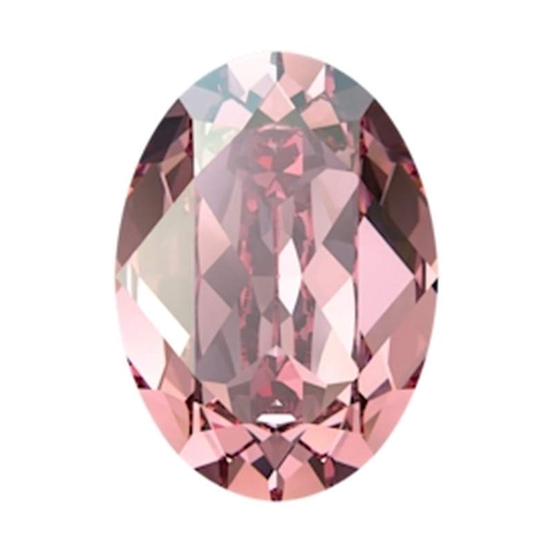 Swarovski Fancy Stones 4120 14 x 10 mm Light Rose Moonlight F