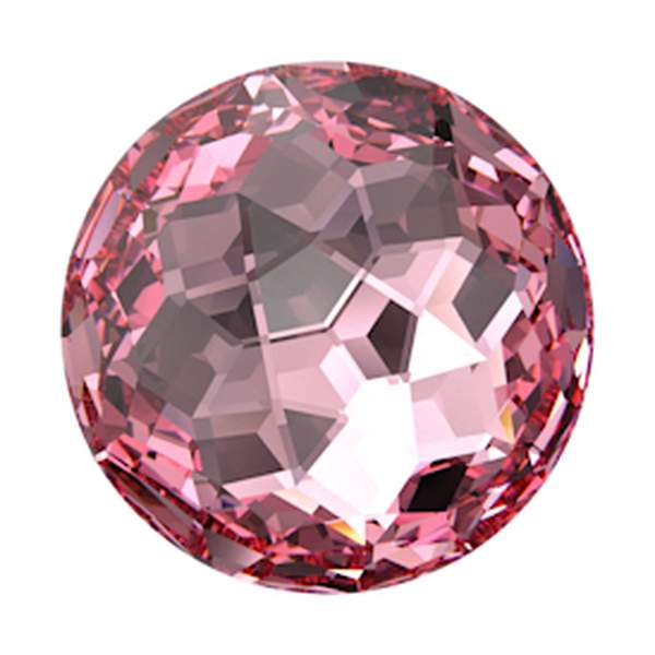 Swarovski Round Stones 1383 8 mm Light Rose F