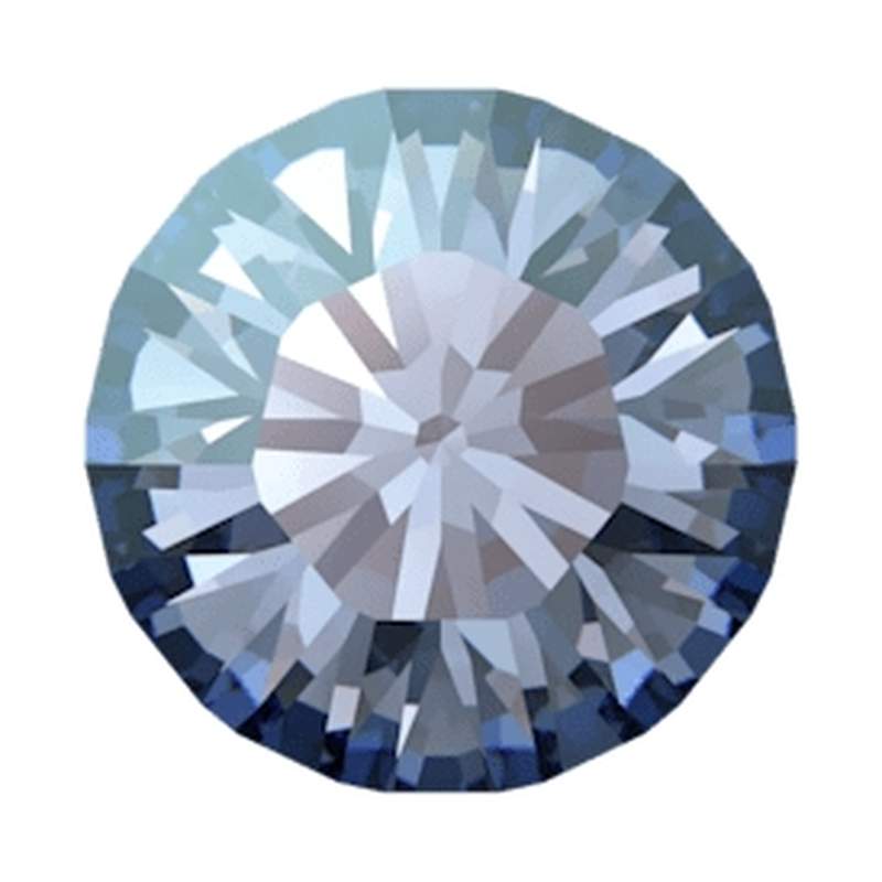 Swarovski Round Stones 1028 pp 9 Light Sapphire Moonlight F