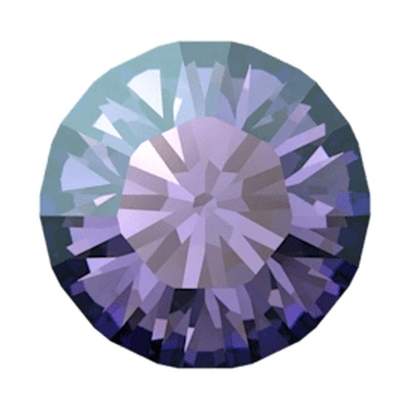 Swarovski Round Stones 1028 pp 8 Tanzanite Moonlight F