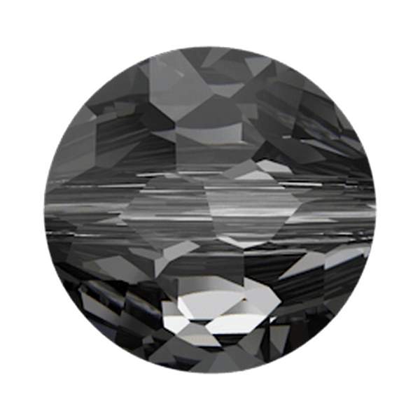 Swarovski Crystal Beads 5034 8 mm Crystal Silver Night