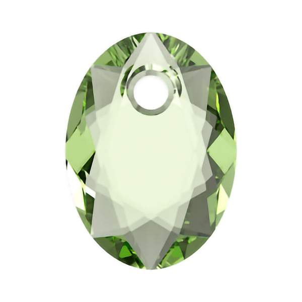 Swarovski Crystal Pendants 6438 9 mm Peridot