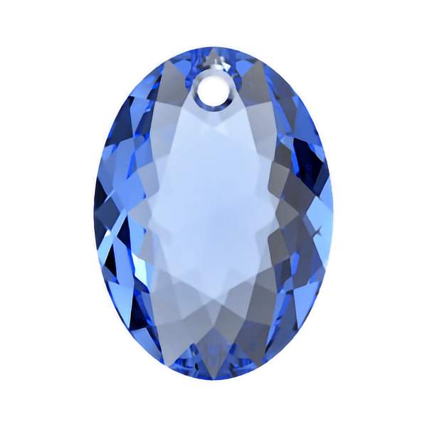 Swarovski Crystal Pendants 6438 16 mm Sapphire