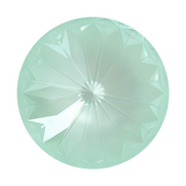 Swarovski Round Stones 1122 14 mm Crystal Soft Mint Ignite