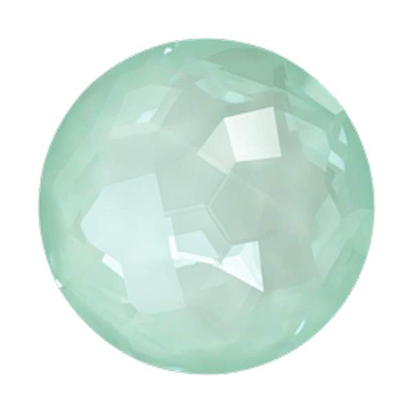 Swarovski Round Stones 1383 8 mm Crystal Soft Mint Ignite