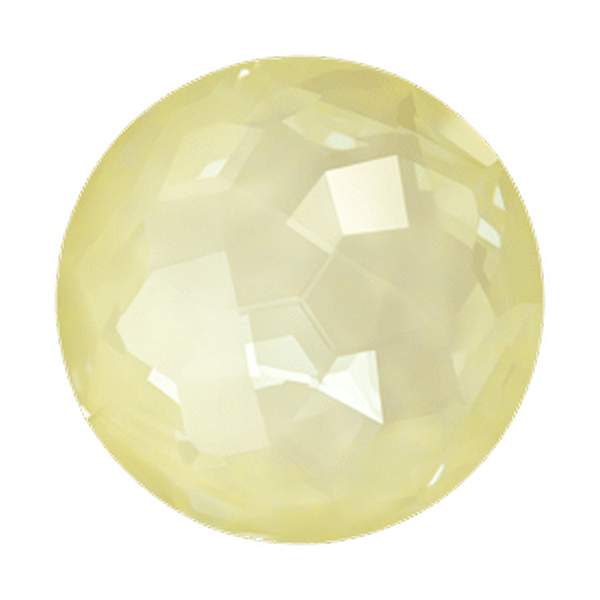Swarovski Round Stones 1383 8 mm Crystal Soft Yellow Ignite