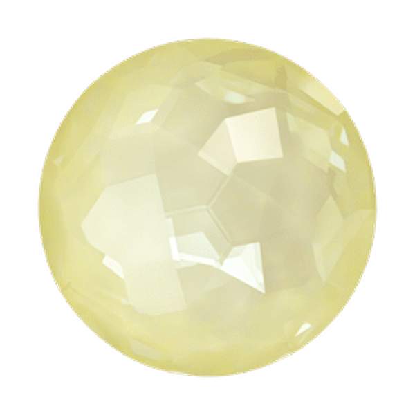 Swarovski Round Stones 1383 10 mm Crystal Soft Yellow Ignite