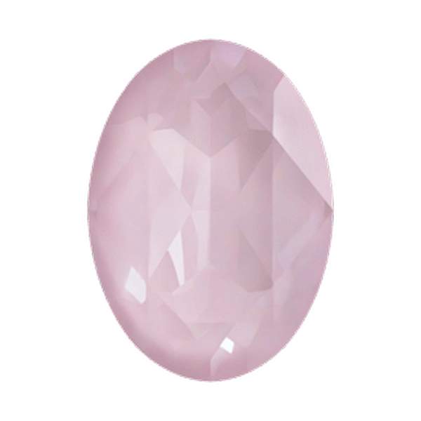 Swarovski Fancy Stones 4120 14 x 10 mm Crystal Soft Rose Ignite