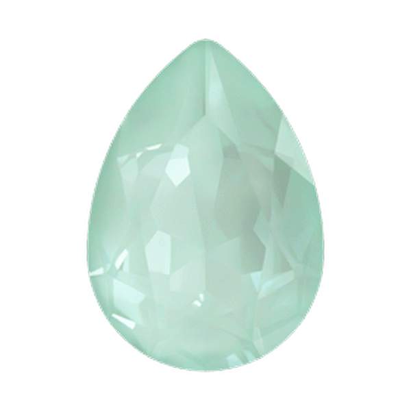 Swarovski Fancy Stones 4320 14 x 10 mm Crystal Soft Mint Ignite