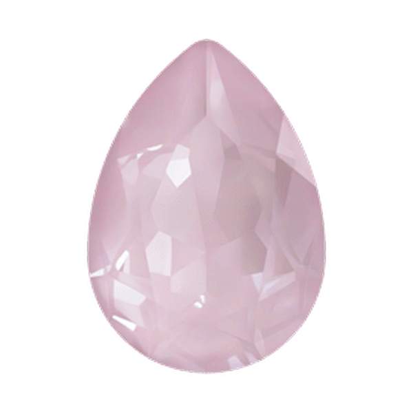 Swarovski Fancy Stones 4320 14 x 10 mm Crystal Soft Rose Ignite