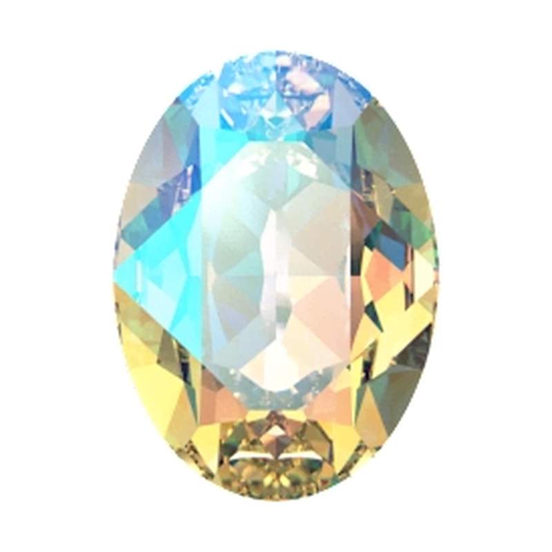 Swarovski Fancy Stones 4120 14 x 10 mm Crystal Shimmer F