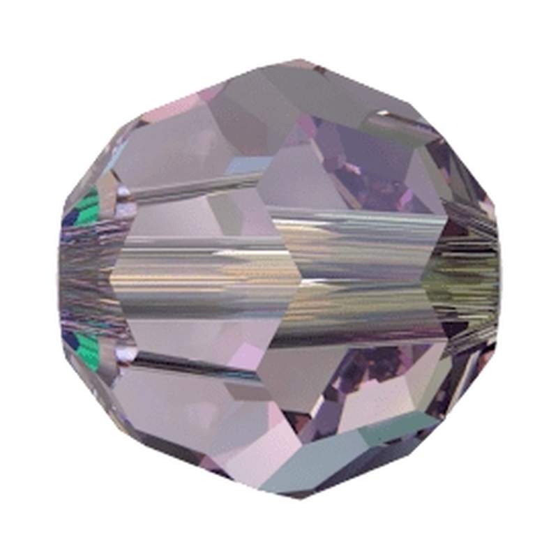Swarovski Crystal Beads 5000 6 mm Light Amethyst Paradise Shine