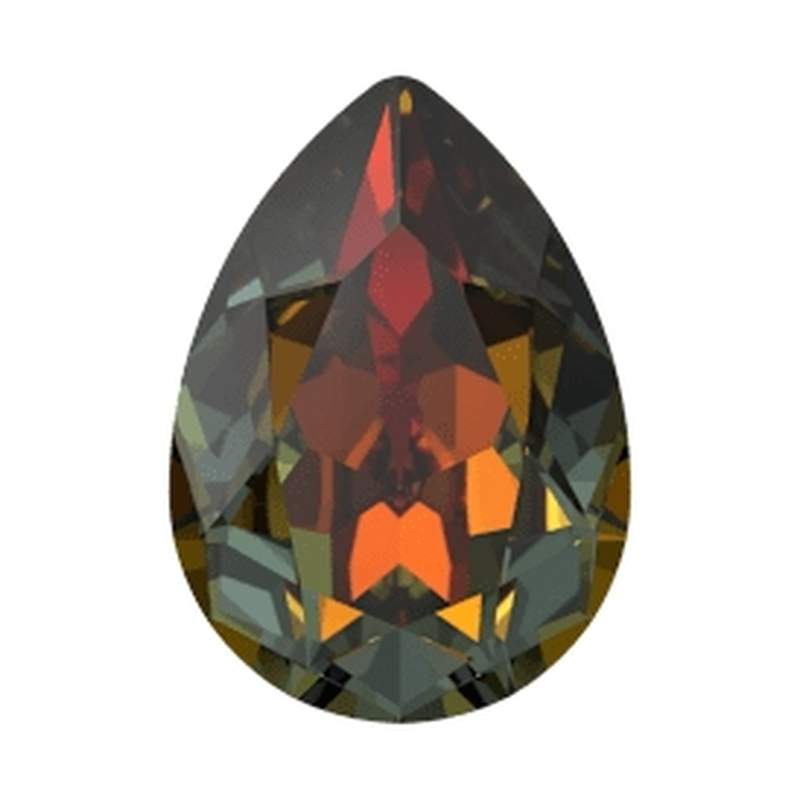 Swarovski Fancy Stones 4320 14 x 10 mm Light Colorado Topaz Volcano F