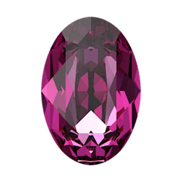 Swarovski Fancy Stones 4120 6 x 4 mm Dark Rose F