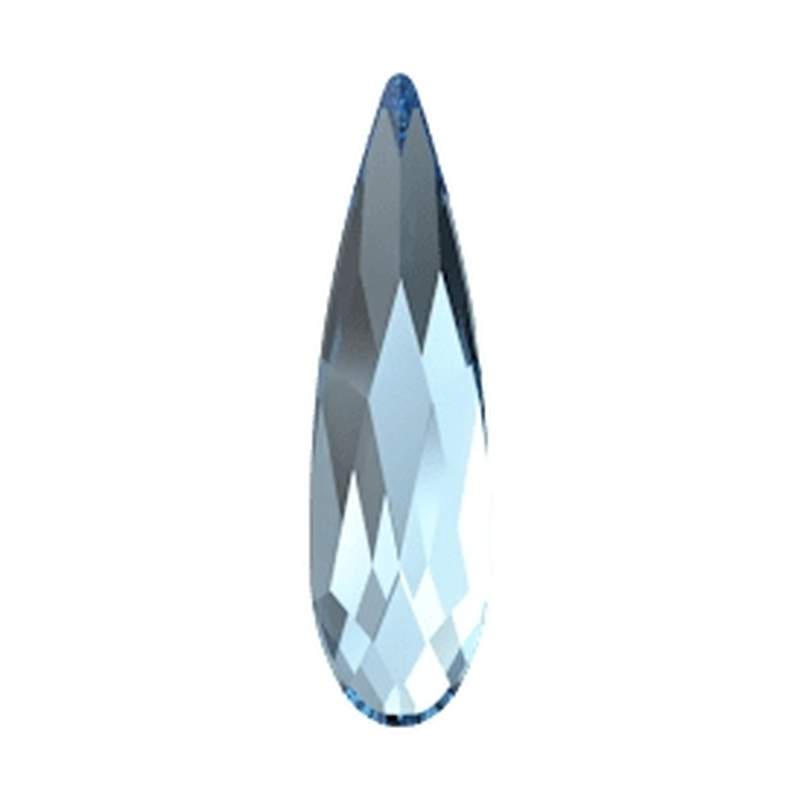 Swarovski Flatback Crystals 2304 6 x 1,7 mm Aquamarine F